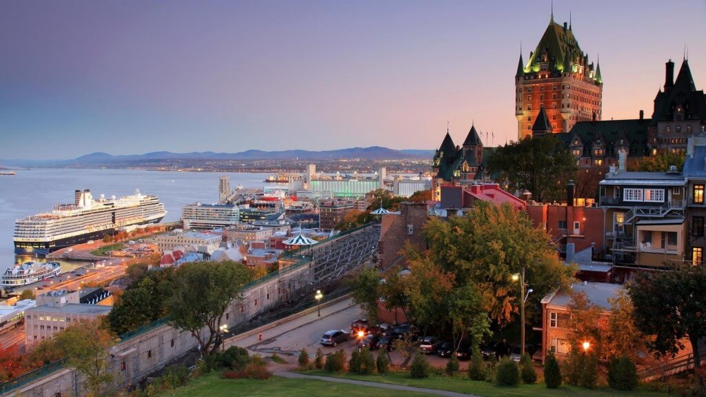 Vieux-Québec et le Château Frontenac